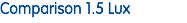 Comparison 1.5 Lux